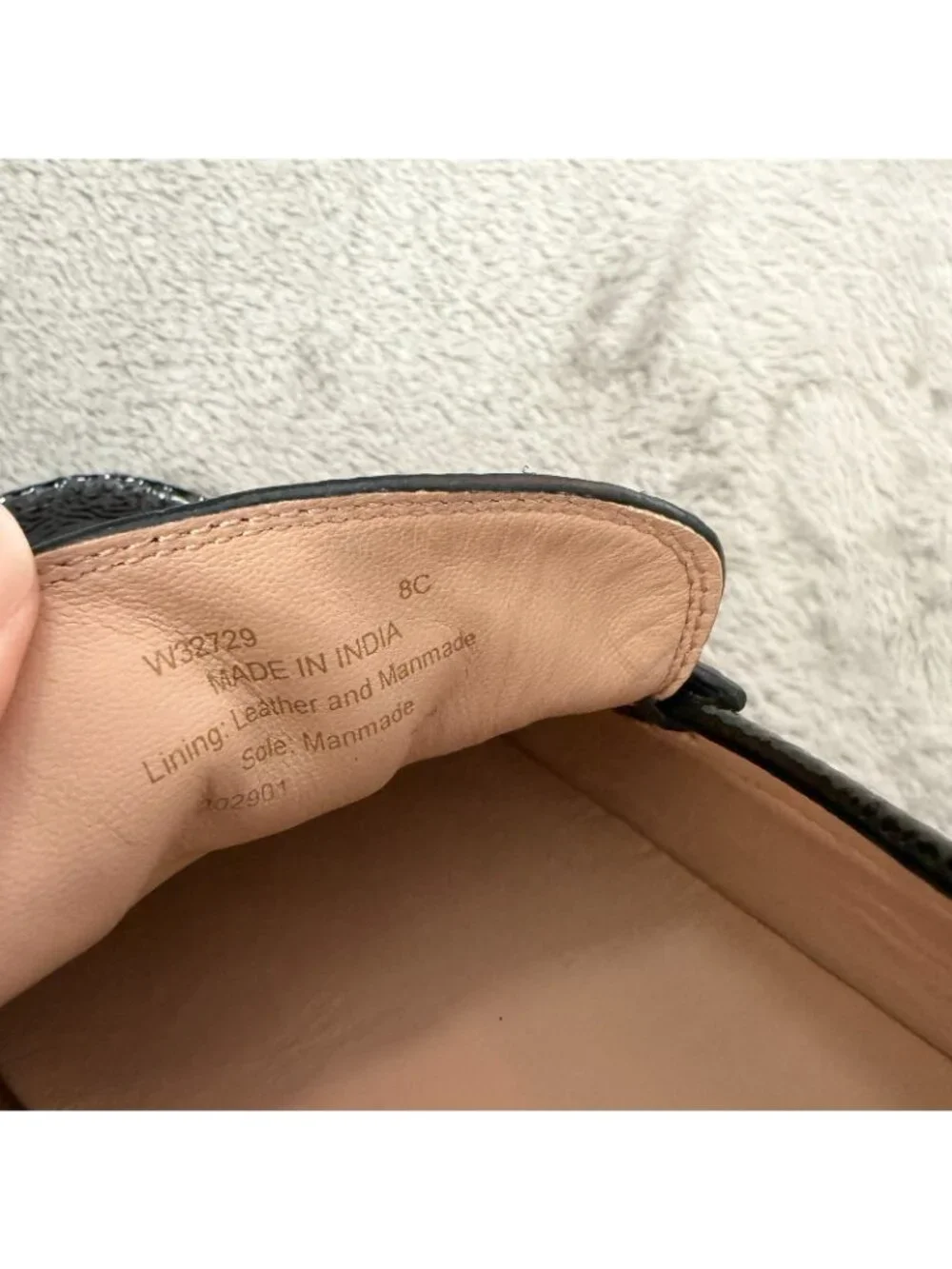 Cole Haan Womens Grand 360 Shiny Patent Leather Penny Loafers Shoes Womens 8
